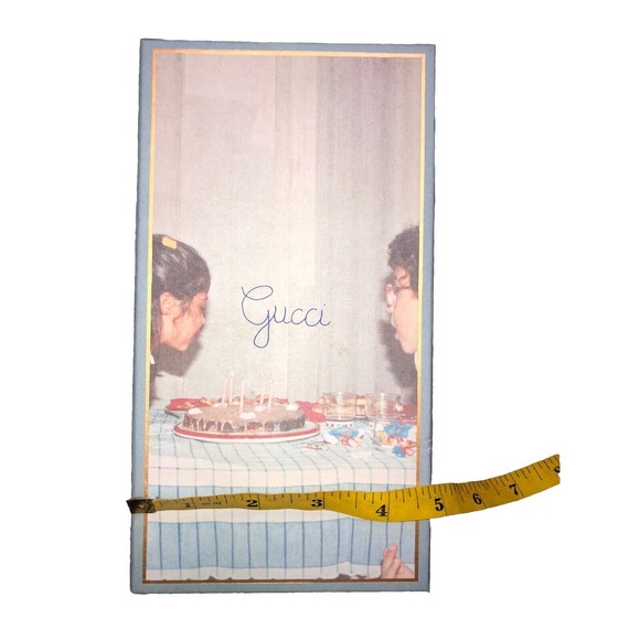 GUCCI Birthday Theme‎ Gift Box & Dust Bag Limited Edition 9x4.75x1.75" - Picture 7 of 9